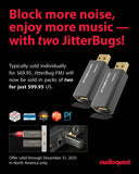 AudioQuest Jitterbug FMJ USB Data & Power Noise Filter 2-Pack Special