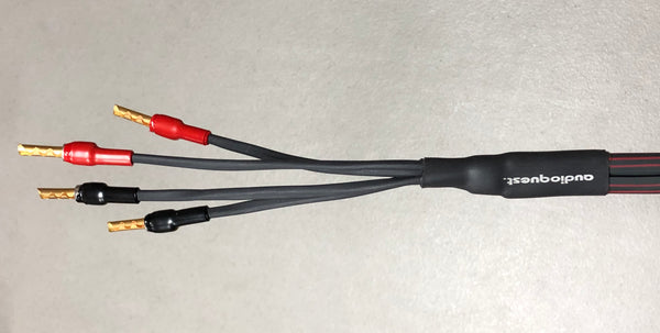 1本 audioquest ROCKET 33 スピーカーケーブル 3m SBW AudioQuest 8' Rocket 33 Full-Range Speaker Cable w/ SureGrip