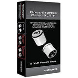 AudioQuest XLR Input Female Noise-Stopper Caps (set of 2)