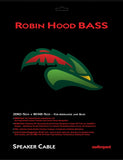 50% OFF SALE - AudioQuest Robin Hood BASS Speaker Cables - 50% OFF SALE