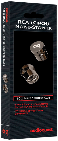 AudioQuest RCA (Cinch) Noise-Stoppers – HCM Audio