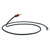QED Profile J2J - 3.5mm to 3.5mm Mini to Mini Audio Interconnect Cable