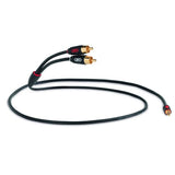 QED Profile J2P - 3.5mm to Stereo RCA (1/8” Mini to RCA) Audio Interconnect
